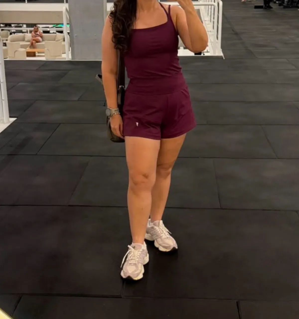 Conjunto Twice Vinho/Roxo