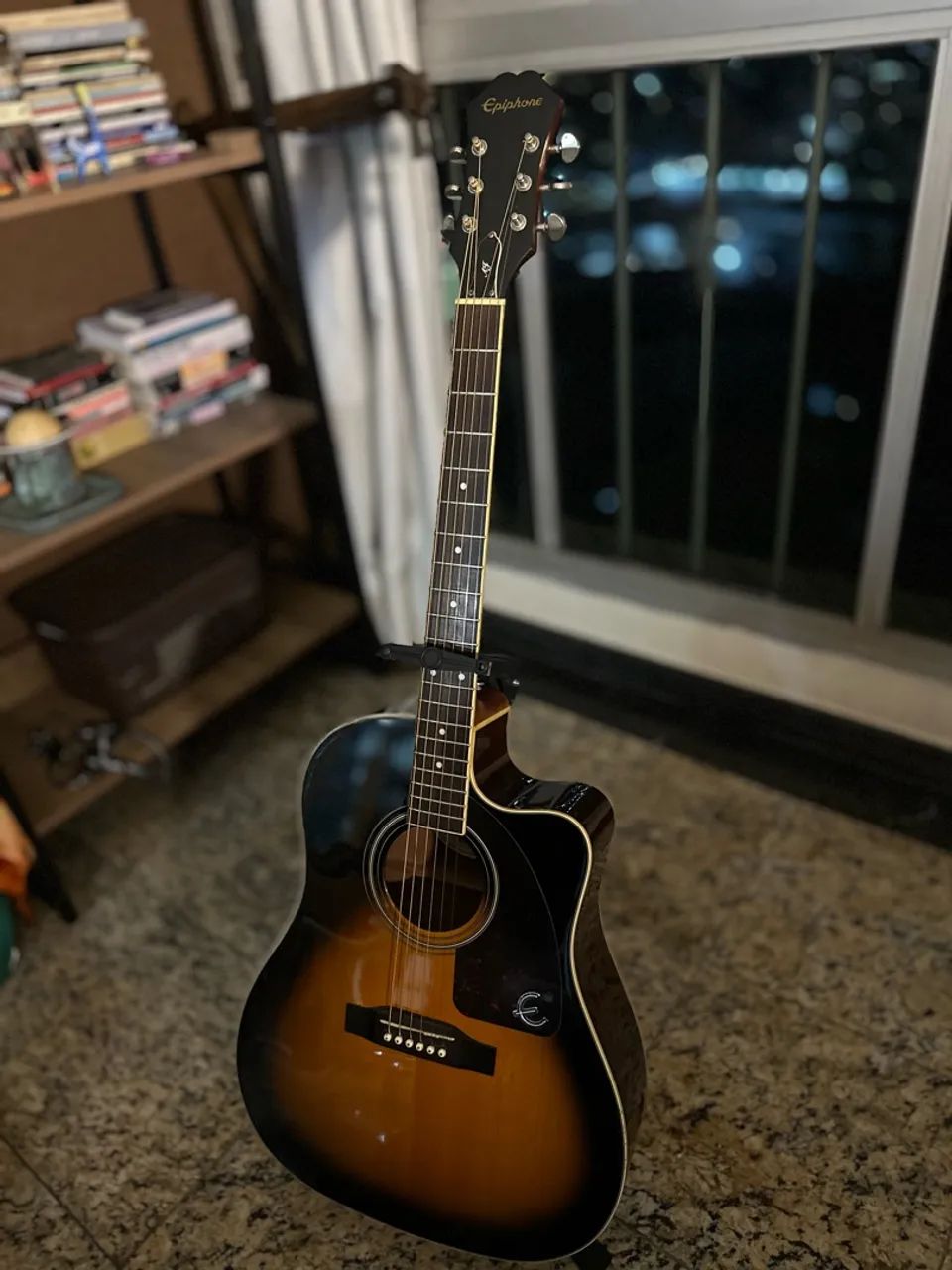 Violão Epiphone AJ-220SCE/VS - Foto 2