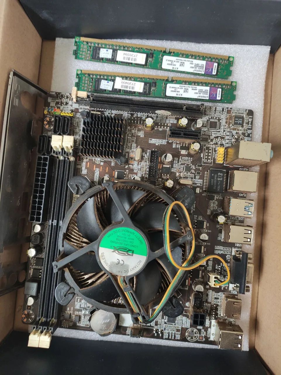 Placa mãe com HDMI e com processador i5 3470 + memória ram  - Foto 3