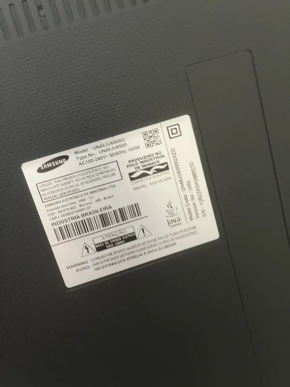 Vendo tv Samsung com defeito  - Foto 5