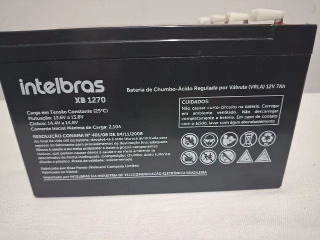 Bateria selada intelbras XB1270 - ( VRLA ) 12V / 7Ah - Foto 3