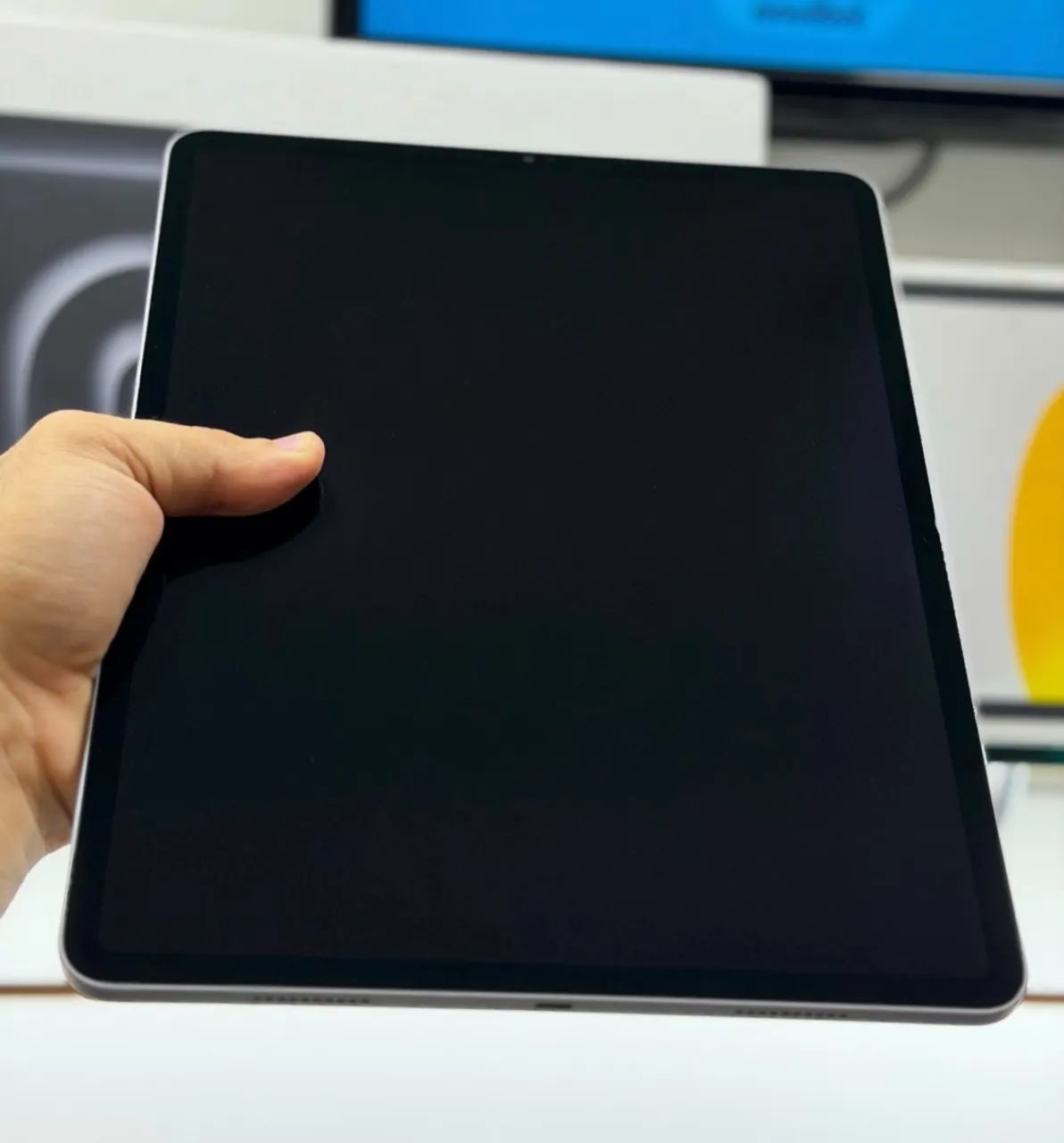 Ipad pro m2 12.9 polegadas 256gb saúde da bateria 91% LOJA FÍSICA ( 12.9" 6ª geração ) - Foto 4