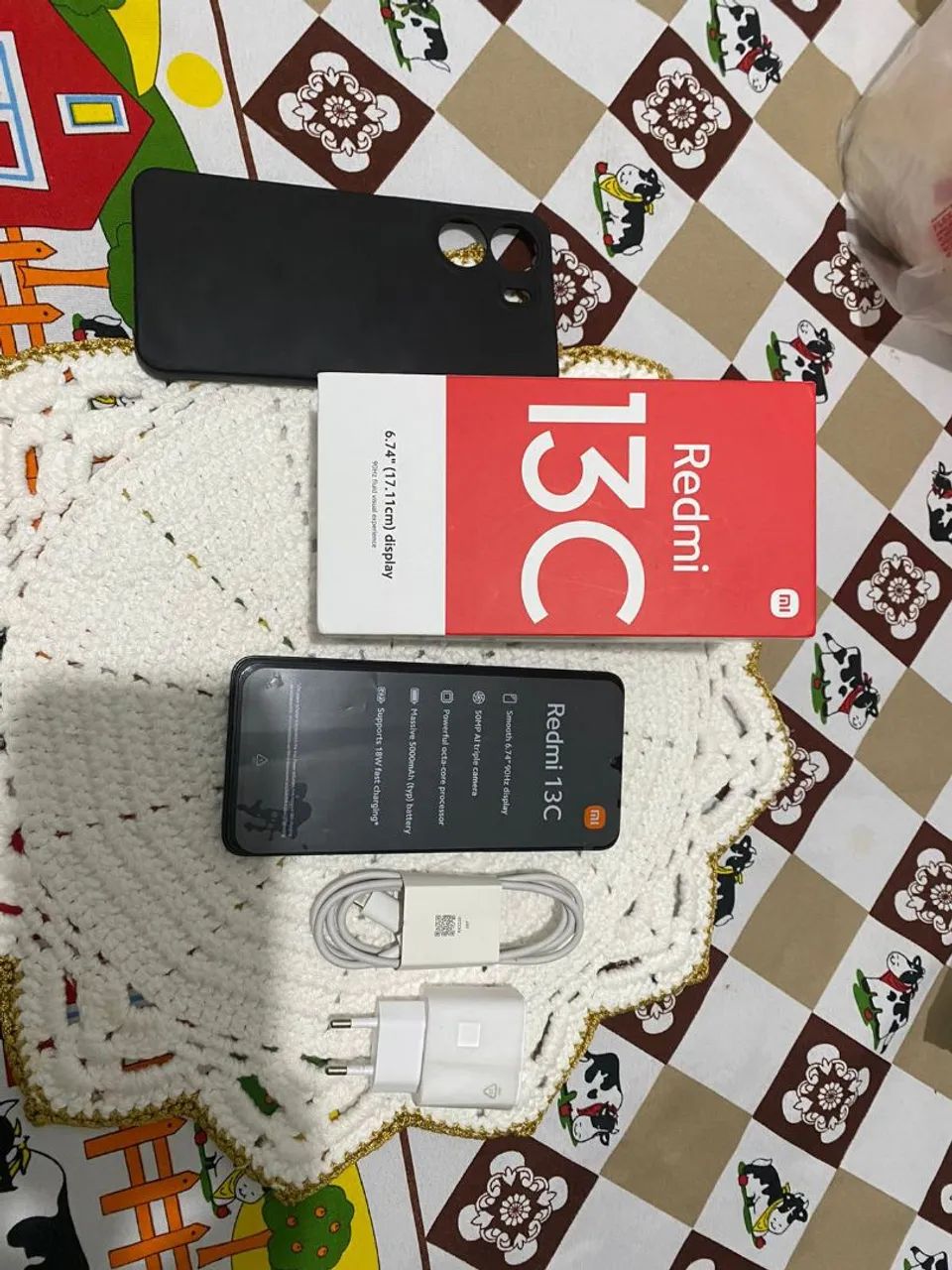Celular Redmi 13 c 256 semi novo  - Foto 3