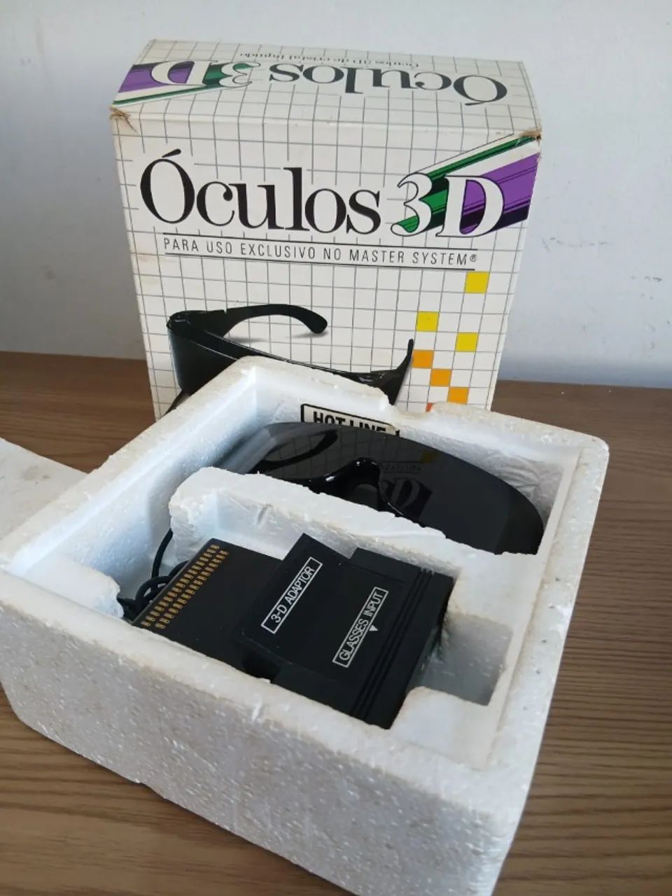 Sega Óculos 3d Para Master System II - Foto 2