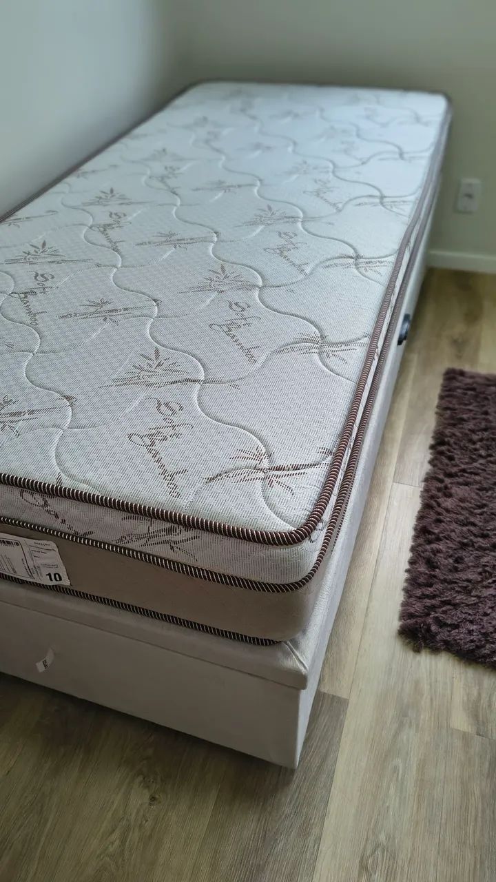 Cama box  de solteiro com baú  - Foto 3