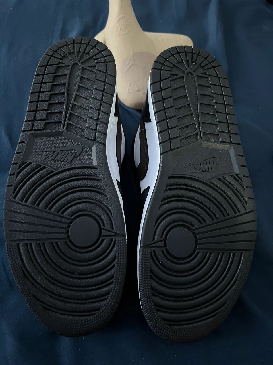 Jordan 1 low black/baroque brown-white - Foto 4
