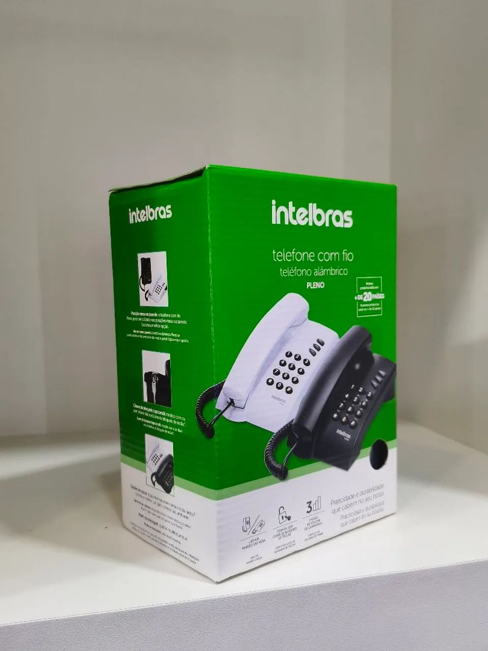 Telefone fixo com fio Intelbras  - Foto 3