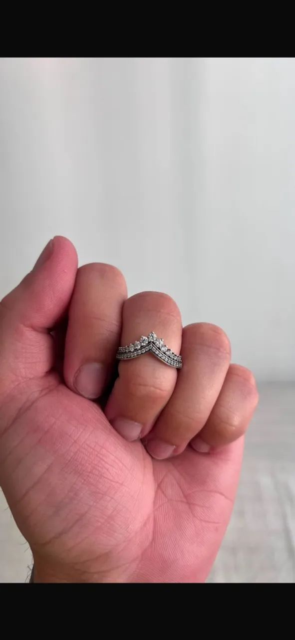 Anel Pandora Coroa de Princesa 