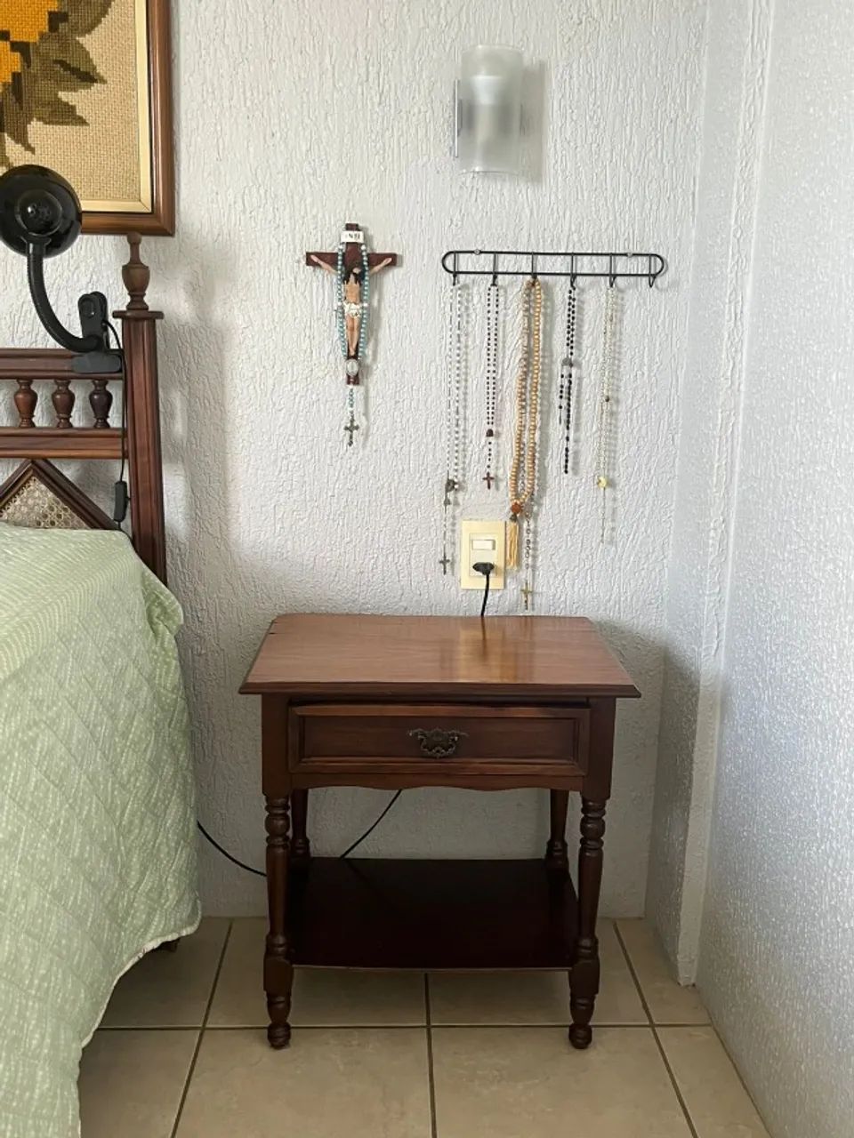 Conjunto Cama Casal e Cabeceiras em madeira - Foto 4