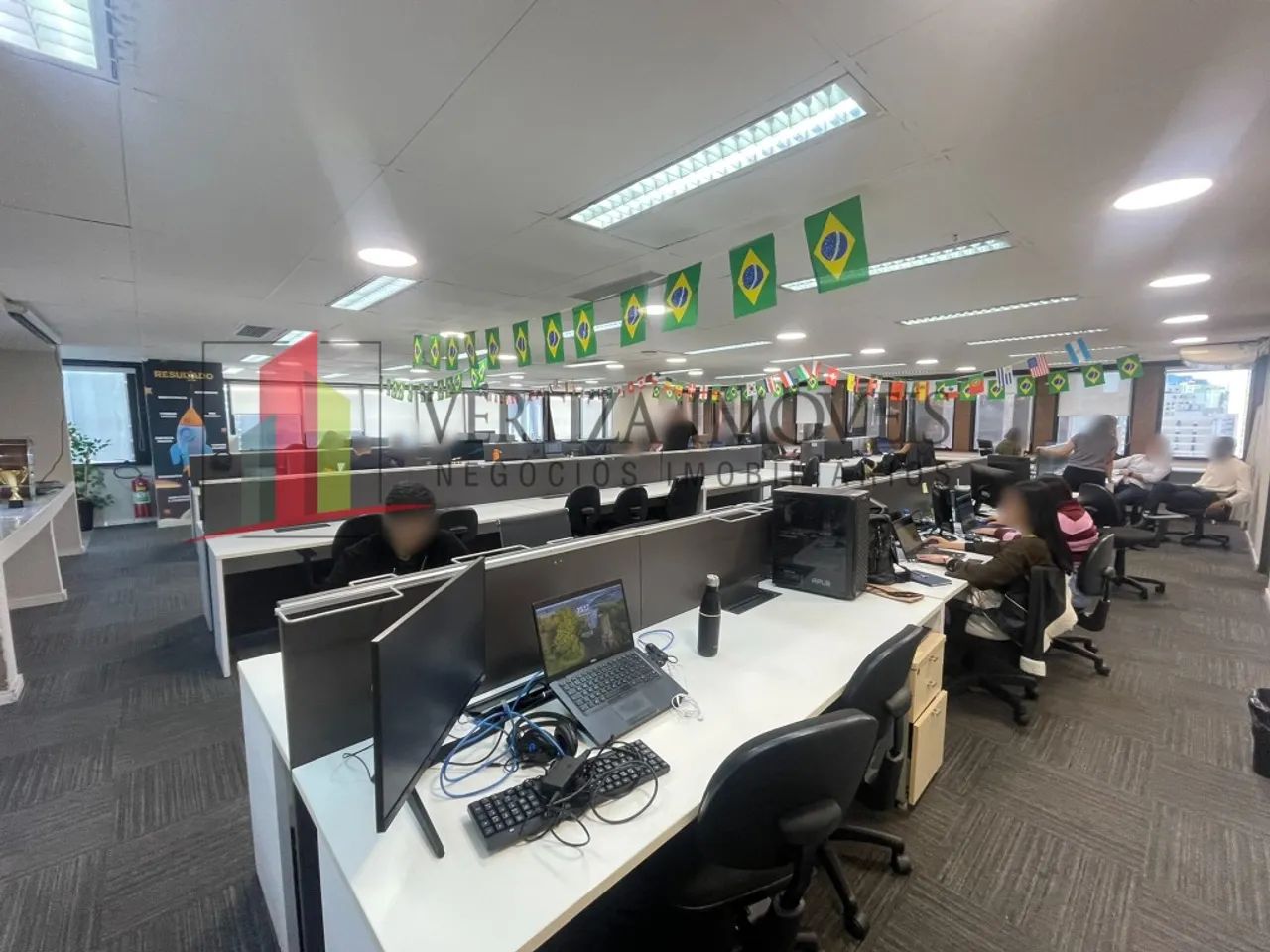 Sala comercial MOBILIADO para locação com 412m² no Brooklin - Foto 4