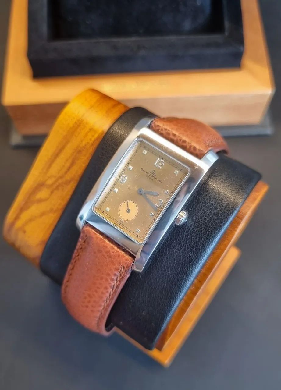 Relógio Baume & Mercier Tank Quartzo (Fullset)