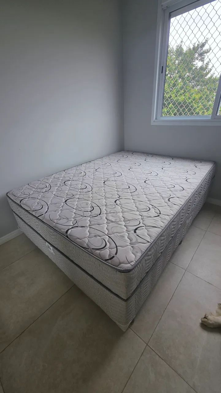 Cama Casal box integrado