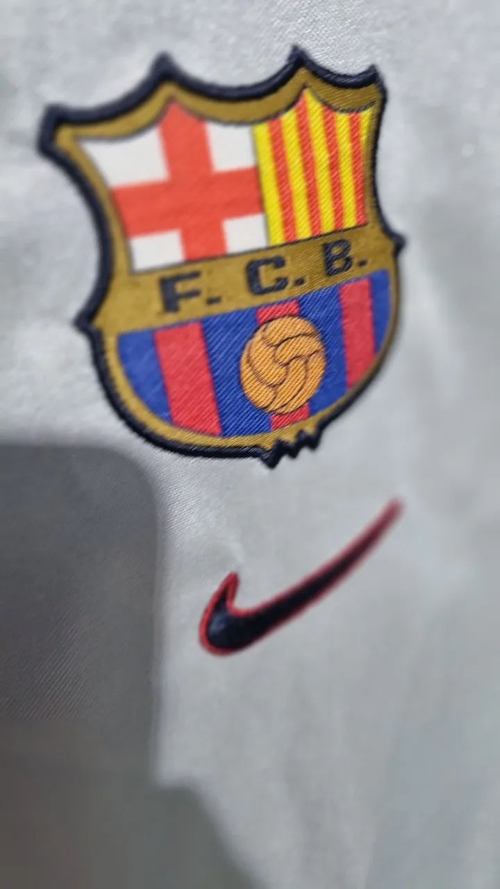 Camisa Barcelona Oficial 2001 de Época - Foto 4