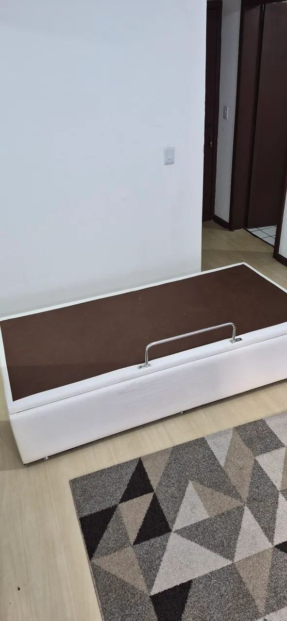 Box cama Baú - Solteiro