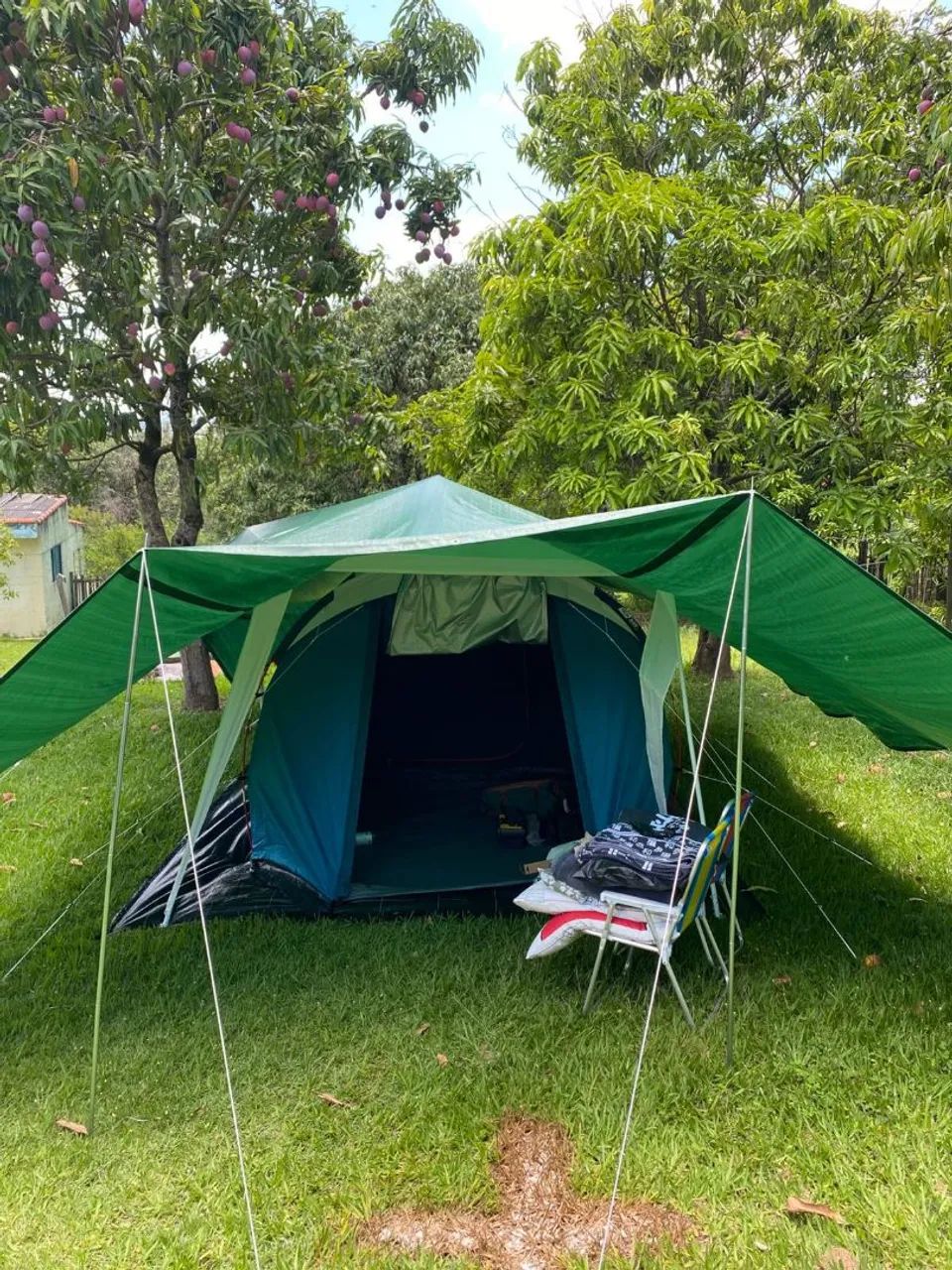 Vendo Barraca de Camping Arpenaz 4.1 Fresh & Black Quechua