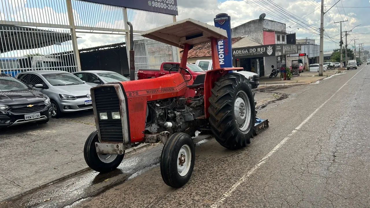 Trator MF275 com Roçadeira  - Foto 3