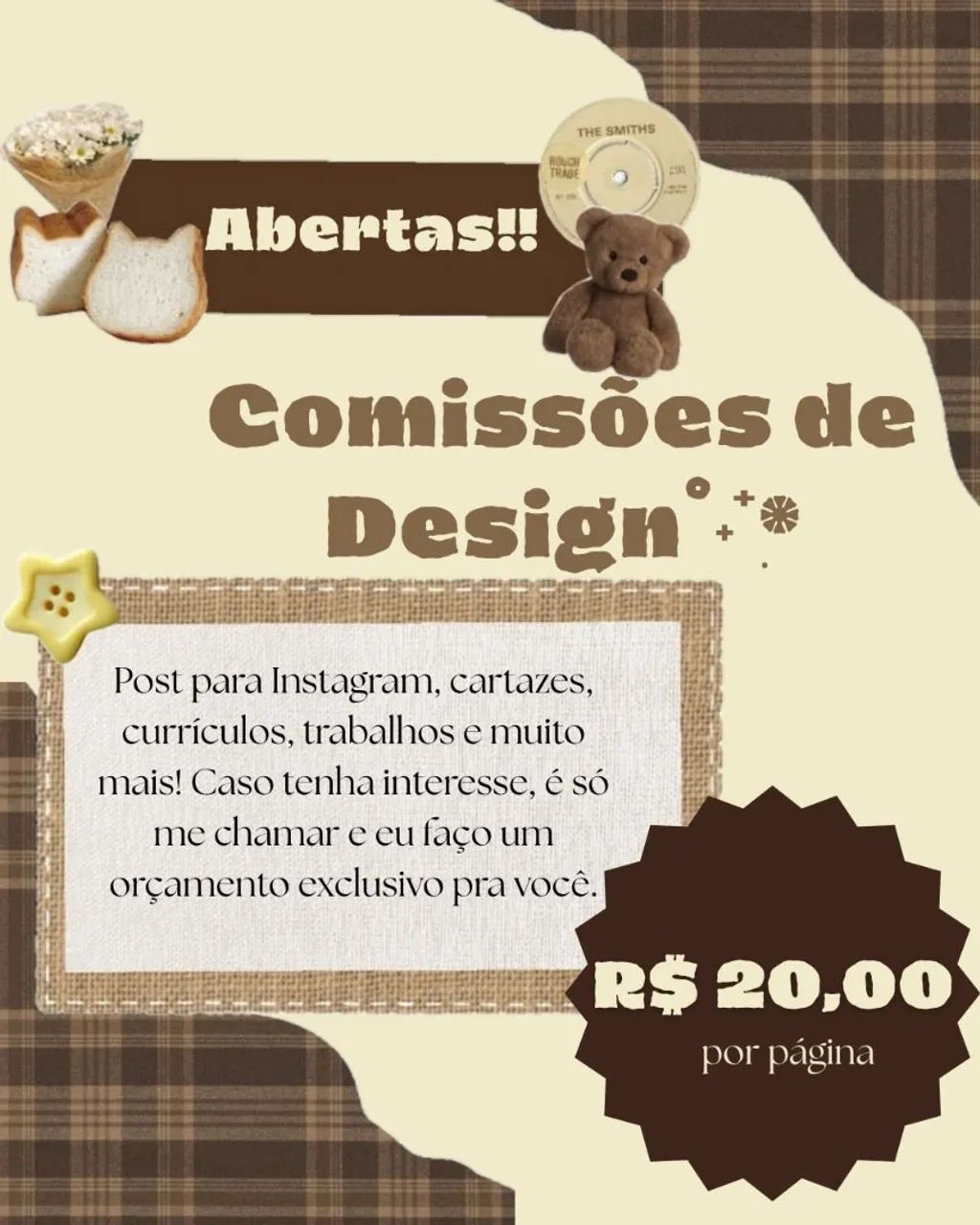Comissões de Desing! 