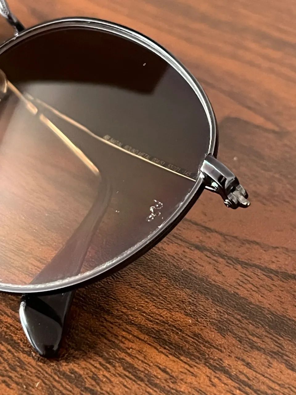 Óculos de sol Ray-Ban Round flat lenses - Foto 4