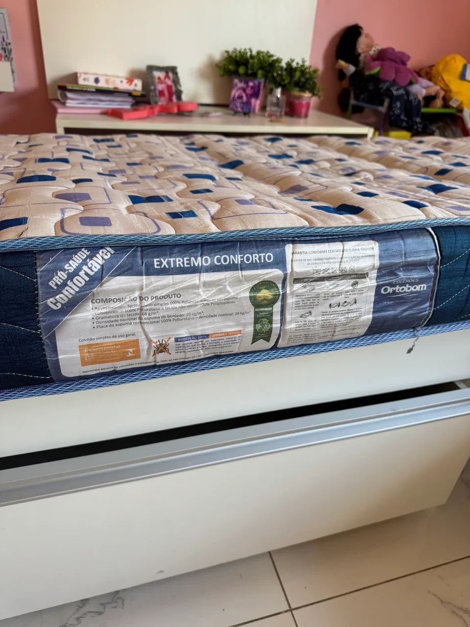 Cama de solteiro + colchão  - Foto 4