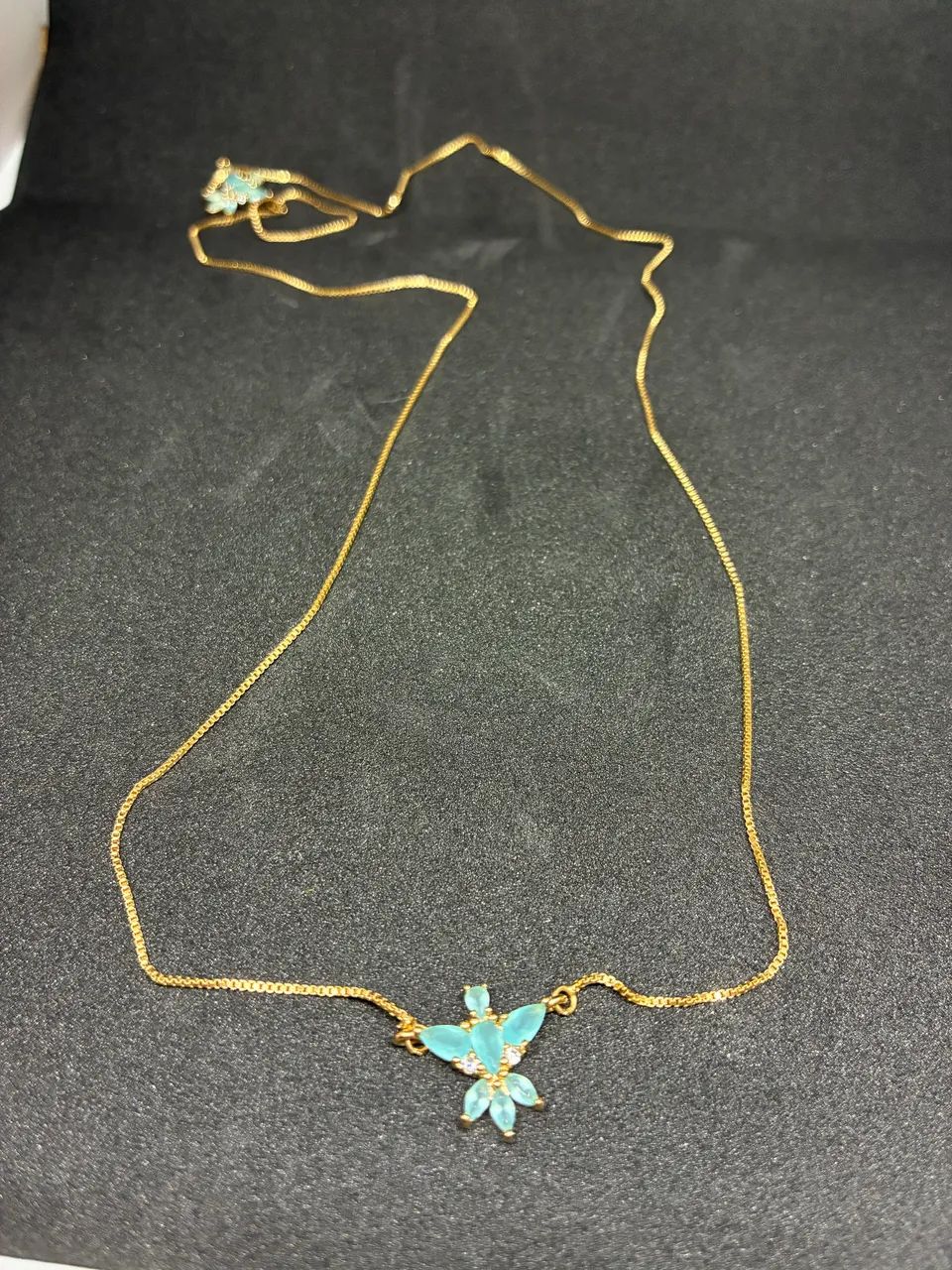 Colar feminino banhado