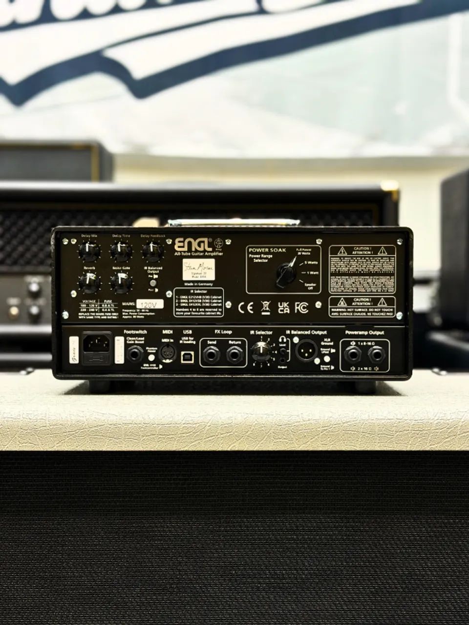 Amplificador Engl E658 Steve Morse Signature 20w Valvulado