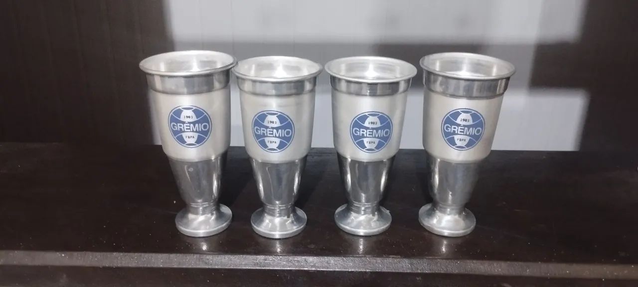 Taças de alumínio do Grêmio 