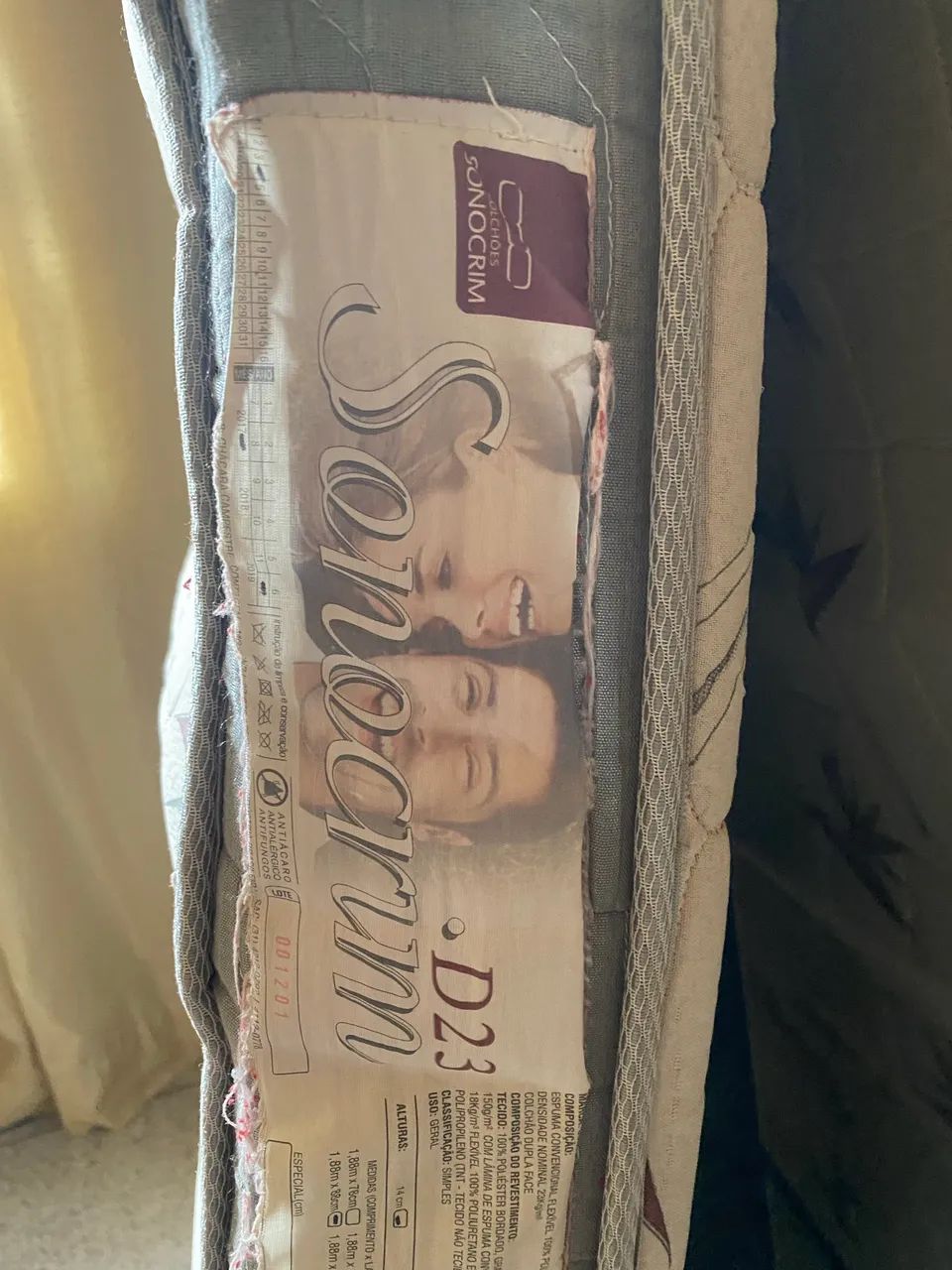Colchão solteiro 