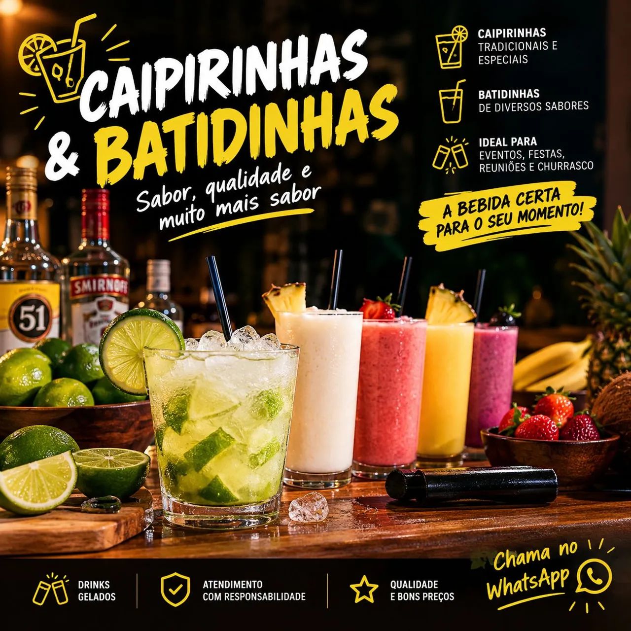 BARTENDER / PROMOÇÃO /199,00