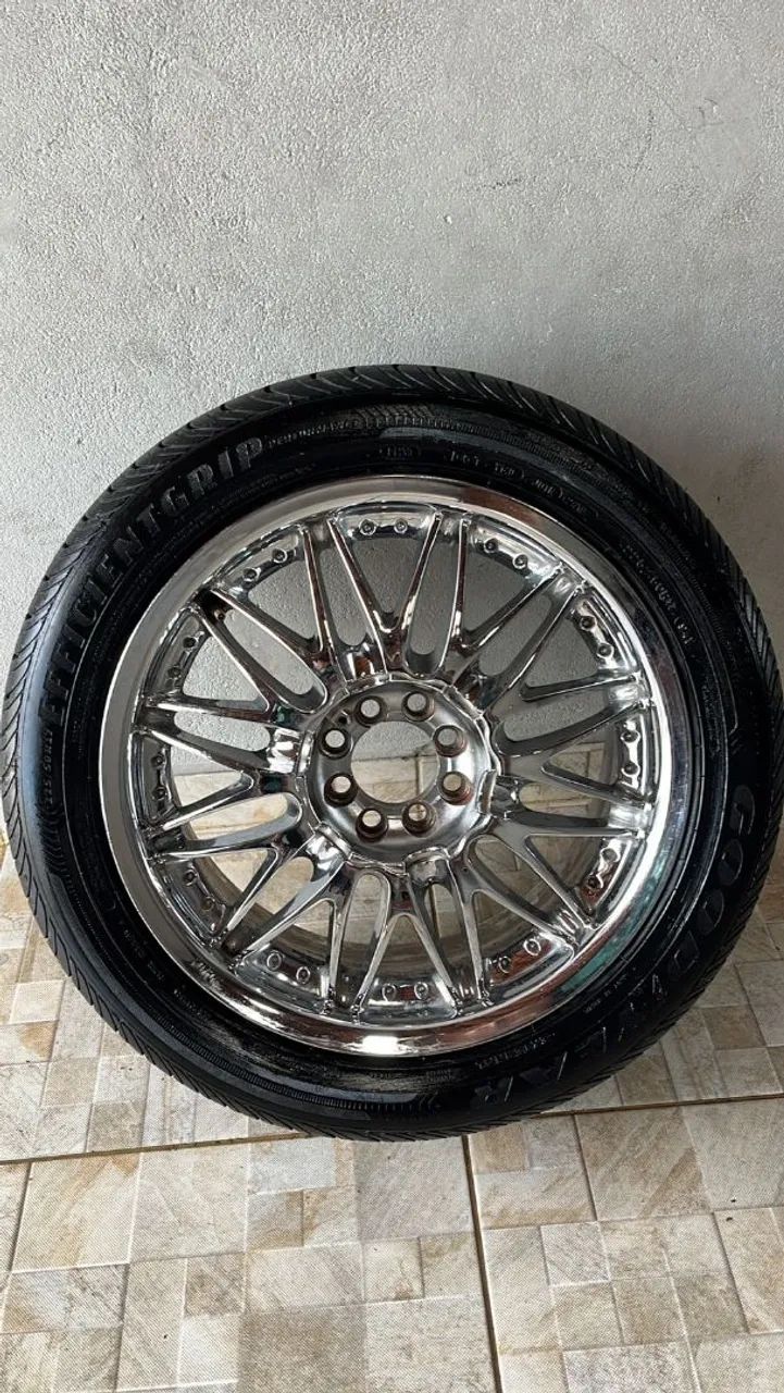 Rodas e pneu Goodyear 