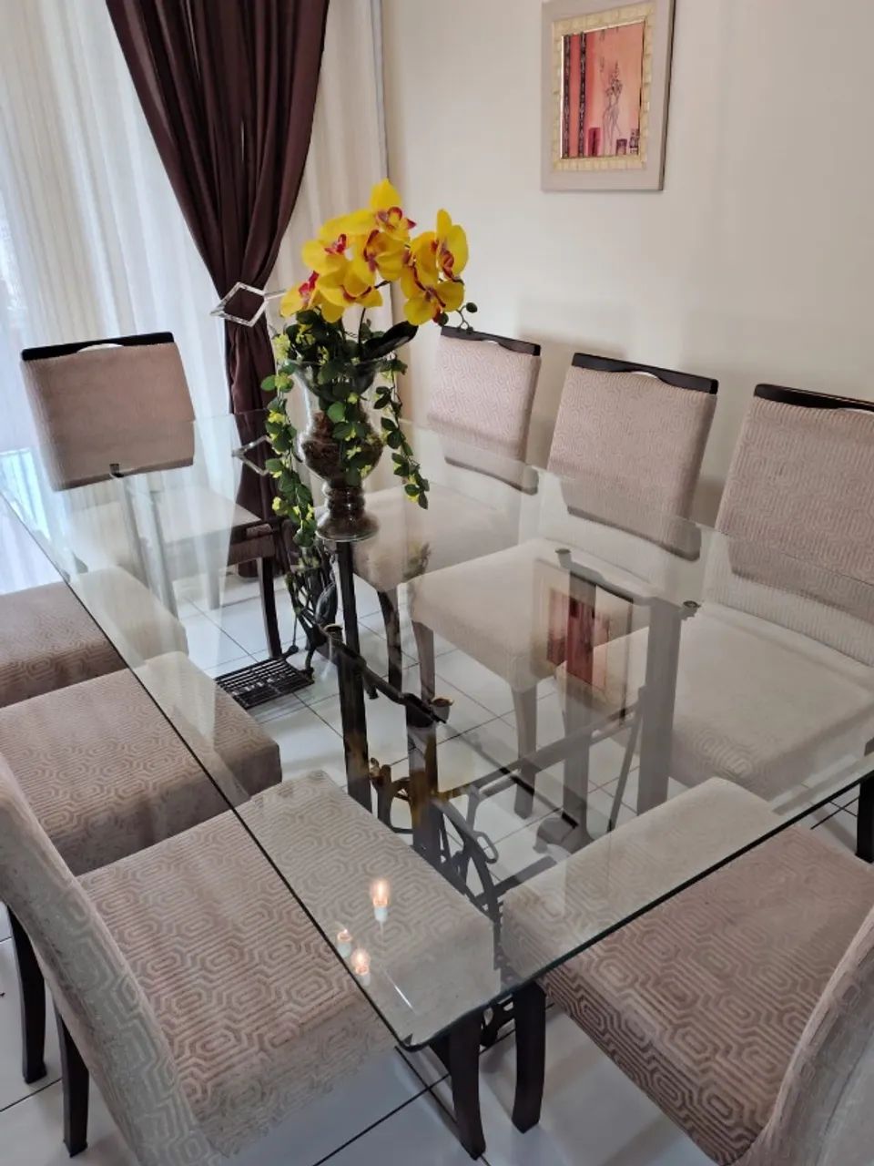 Mesa de Jantar em Vidro Temperado  - Foto 2