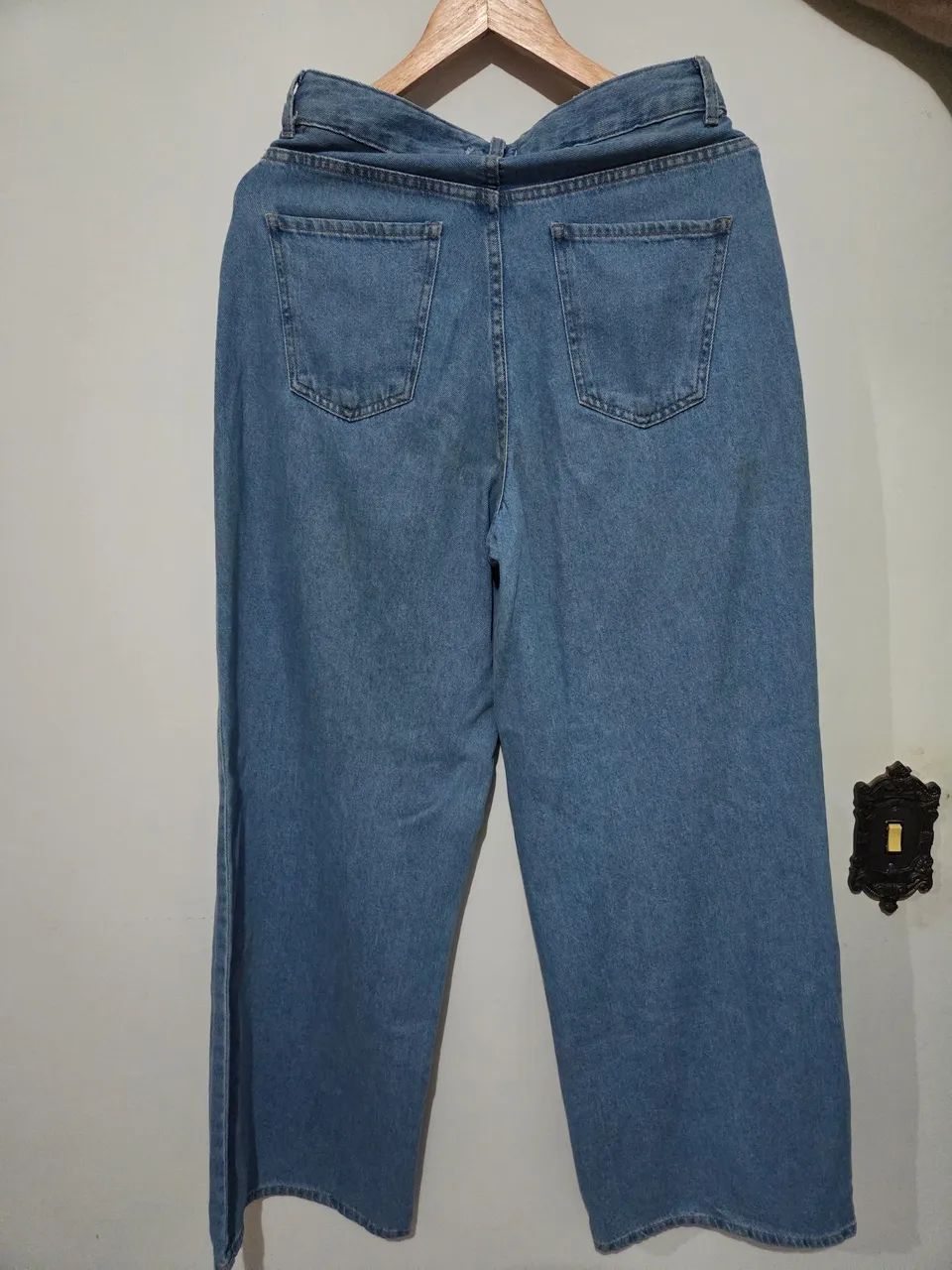 Calça Jeans Wide Leg - Foto 3