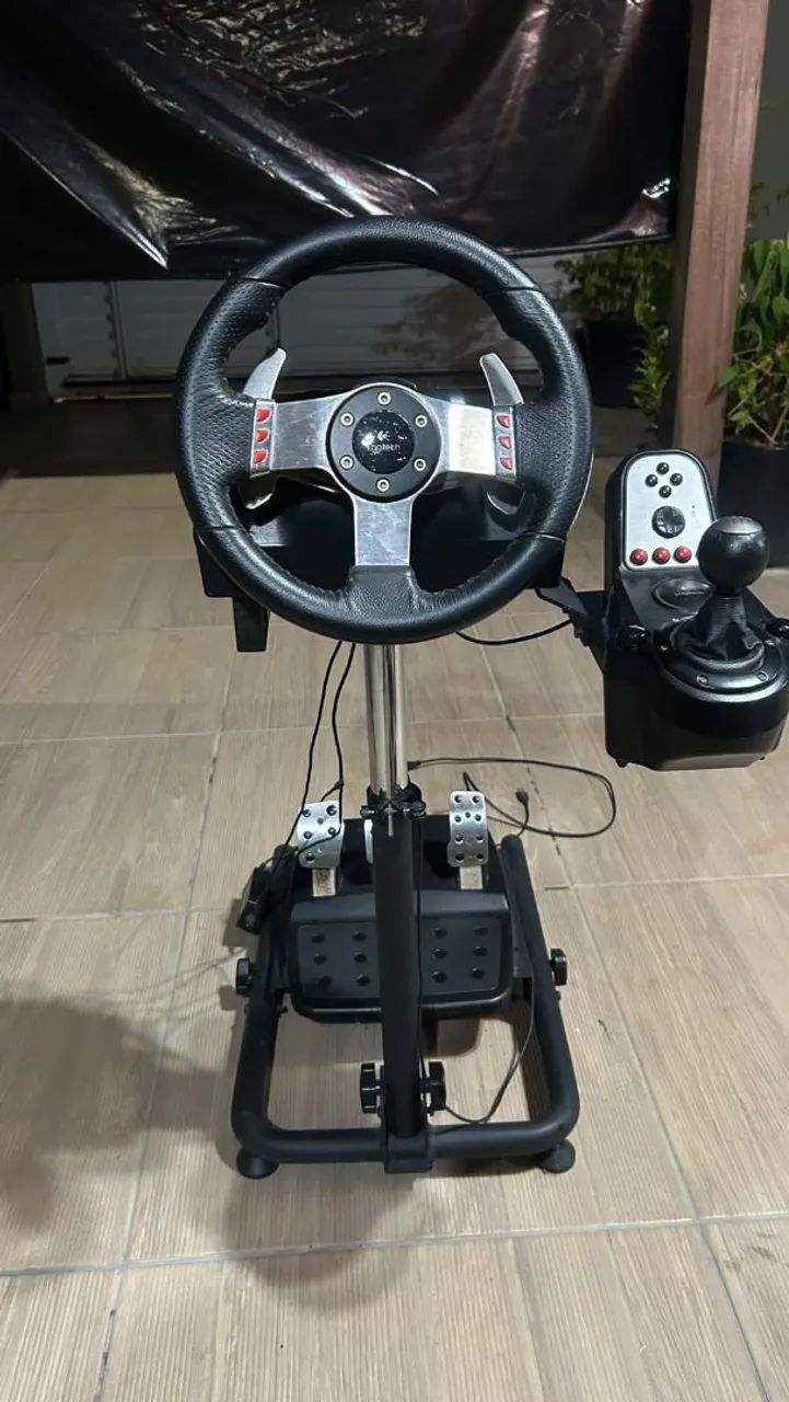 Kit Longtech com Volante G27 e cockipit  - Foto 3