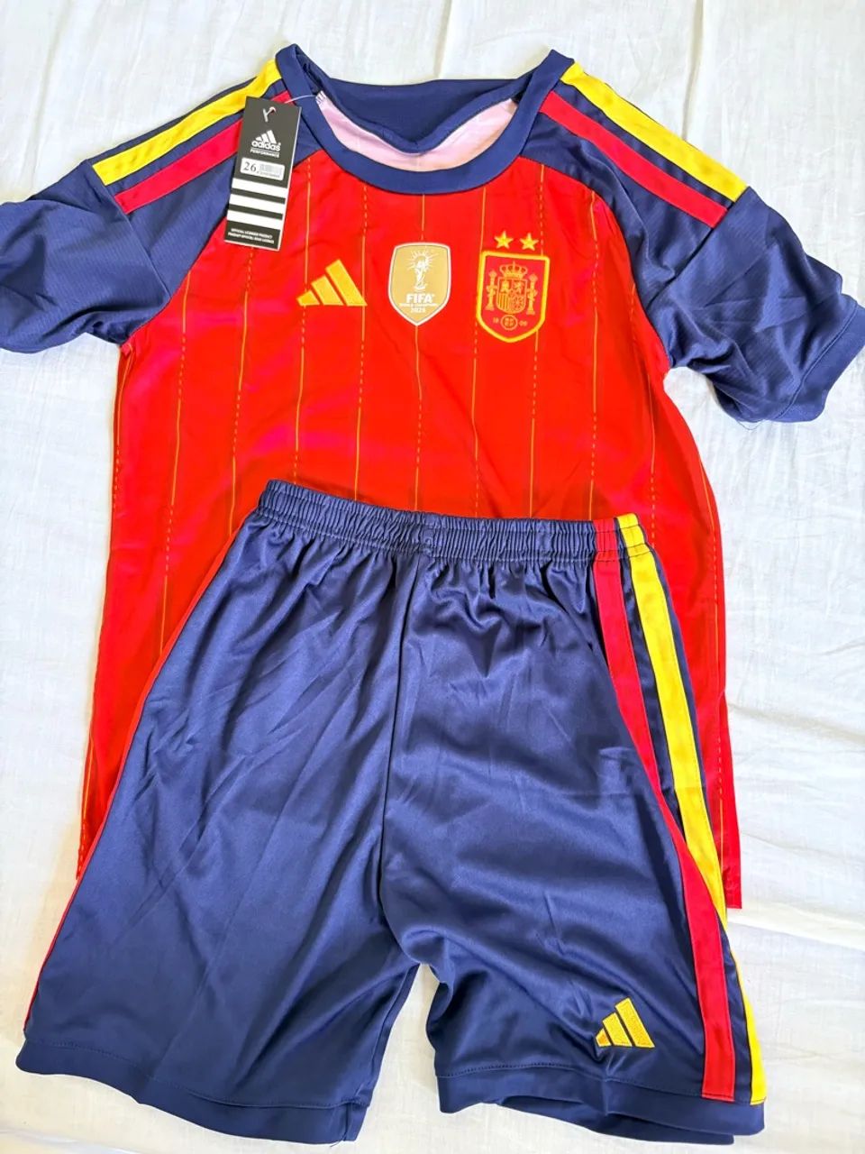 Conjunto camisas times infantil 10 anos - Foto 3