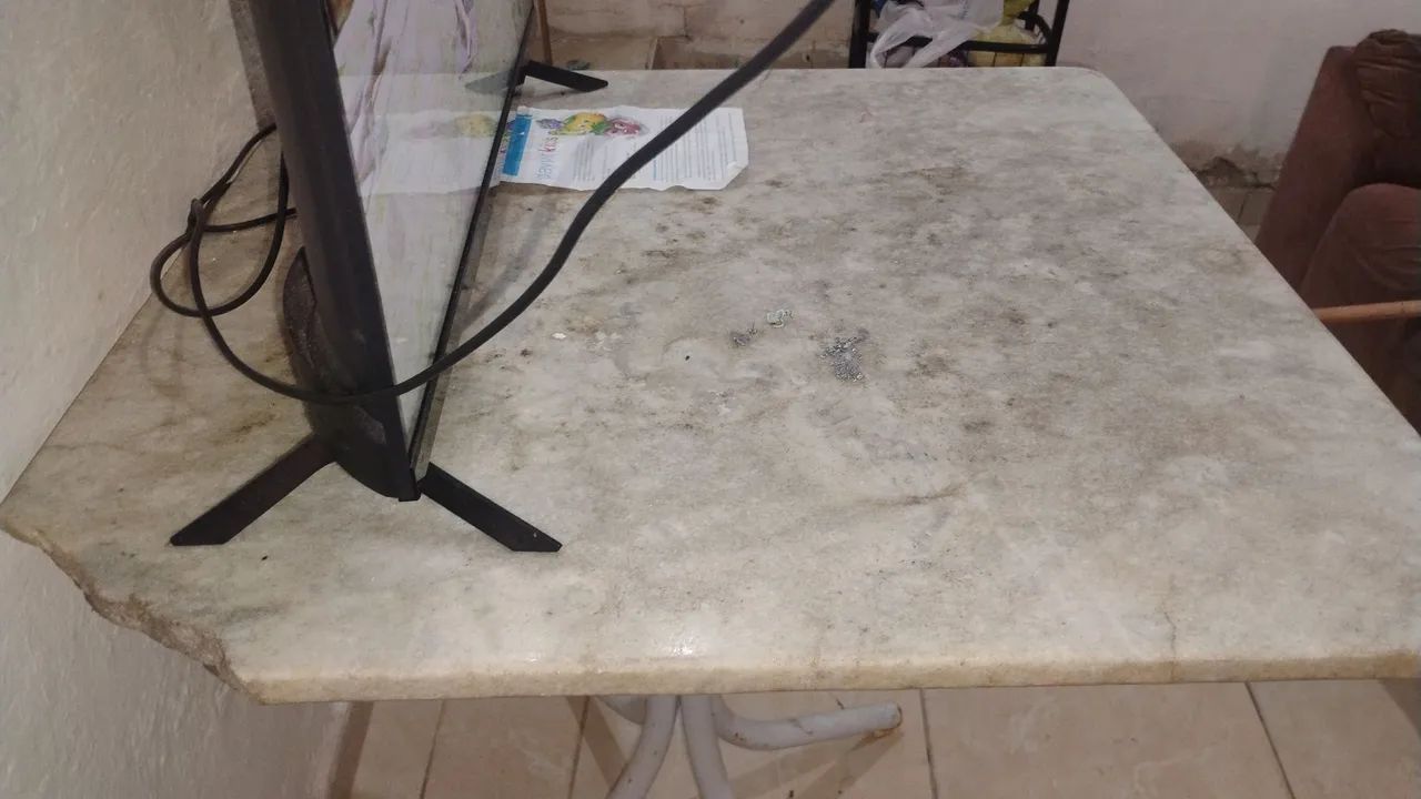 Vendo mesa de mármore . - Foto 3