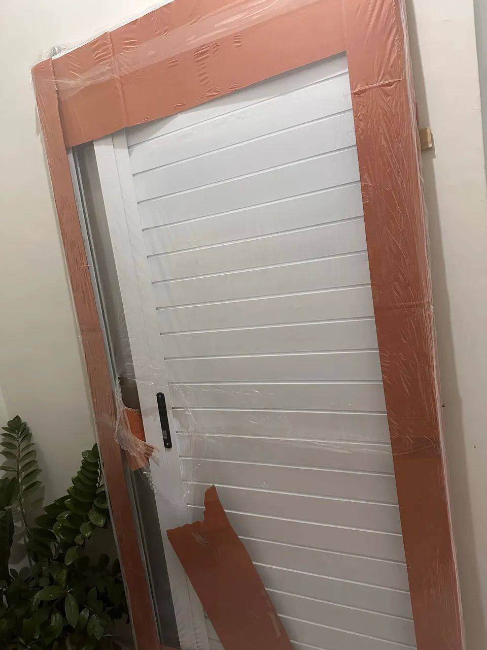 Porta inox nova 