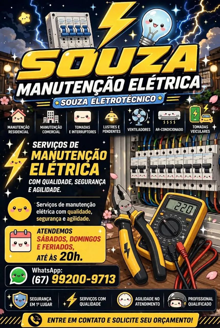 Eletricista/Eletrotécnico 