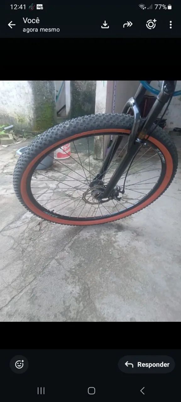 Estou vendendo uma bicicleta  - Foto 4