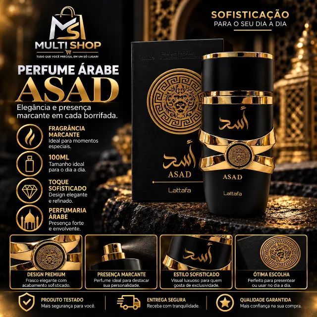 Perfume Lattafa Asad Bourbon