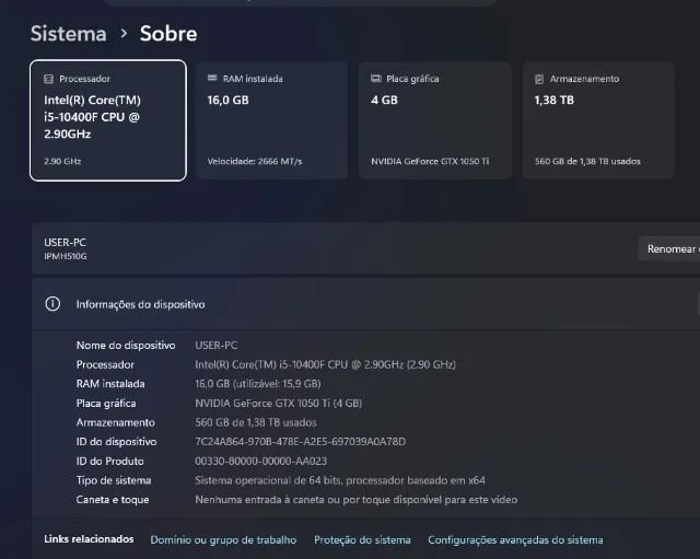 Vendo Gabinete Gamer com Processador Intel i5. Leia o anúncio! - Foto 2
