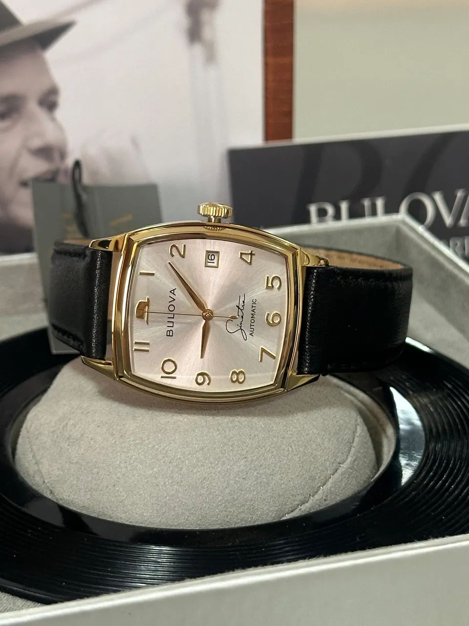 Relógio Bulova Sinatra 97b197 automático novo  - Foto 2