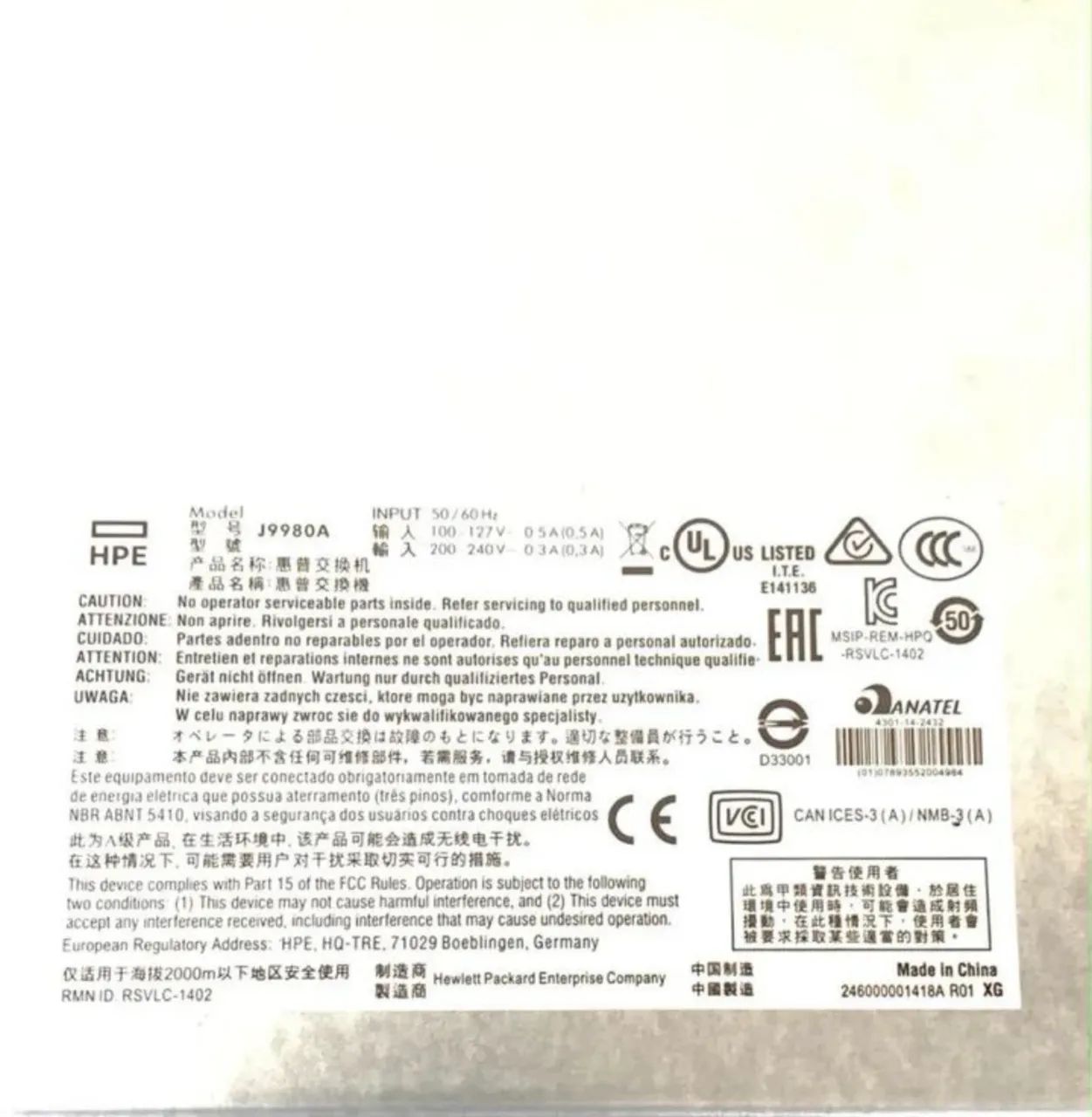 Switch HP 1820-24G Modelo : J9980A - Foto 4