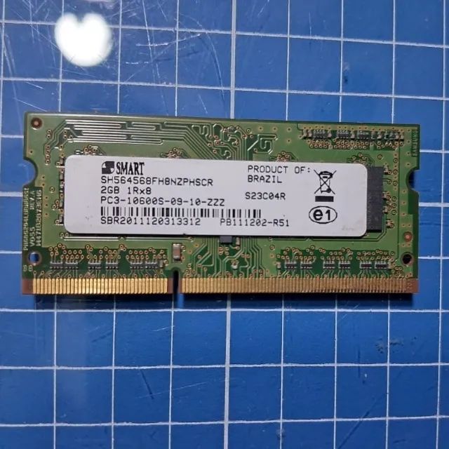 MEMÓRIA DDR3 2GB PC1333