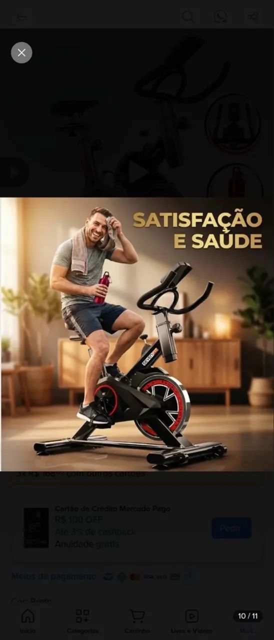 Bicicleta ergométrica  - Foto 3