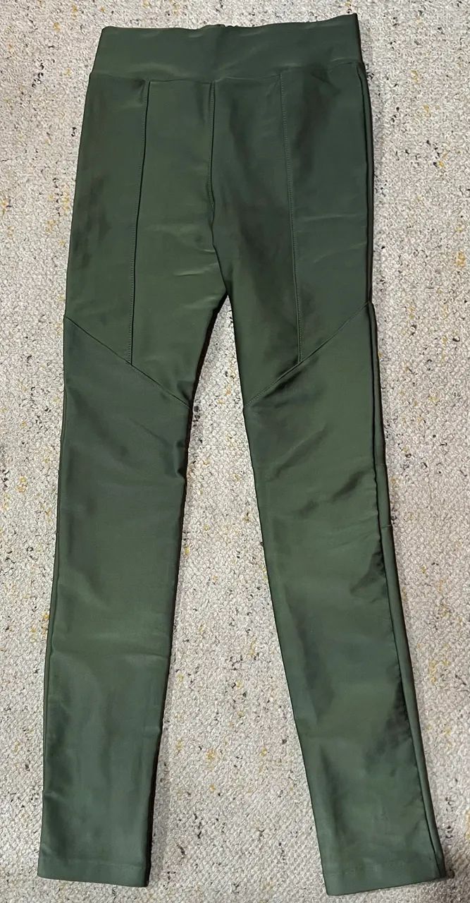 Calça legging verde tam M  - Foto 2