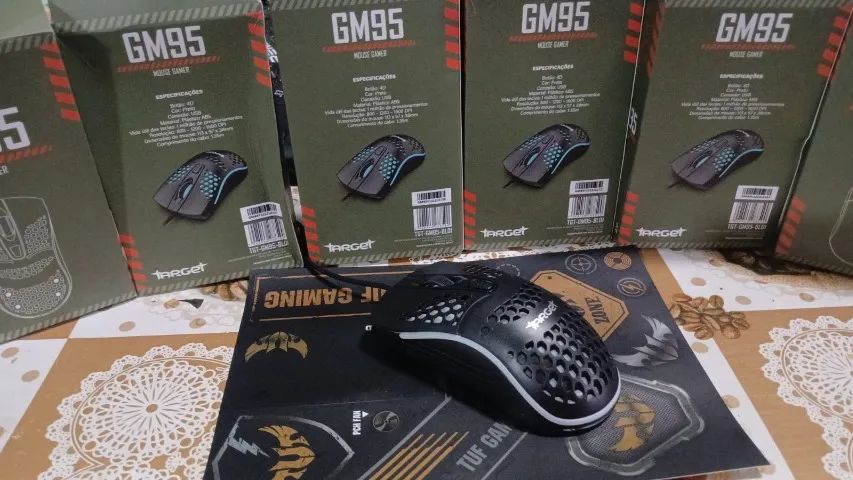 Mouse Target RGB , novo lacraod na caixa.