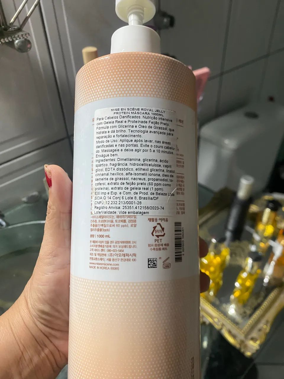 Royal jelly tratamento capilar coreano 