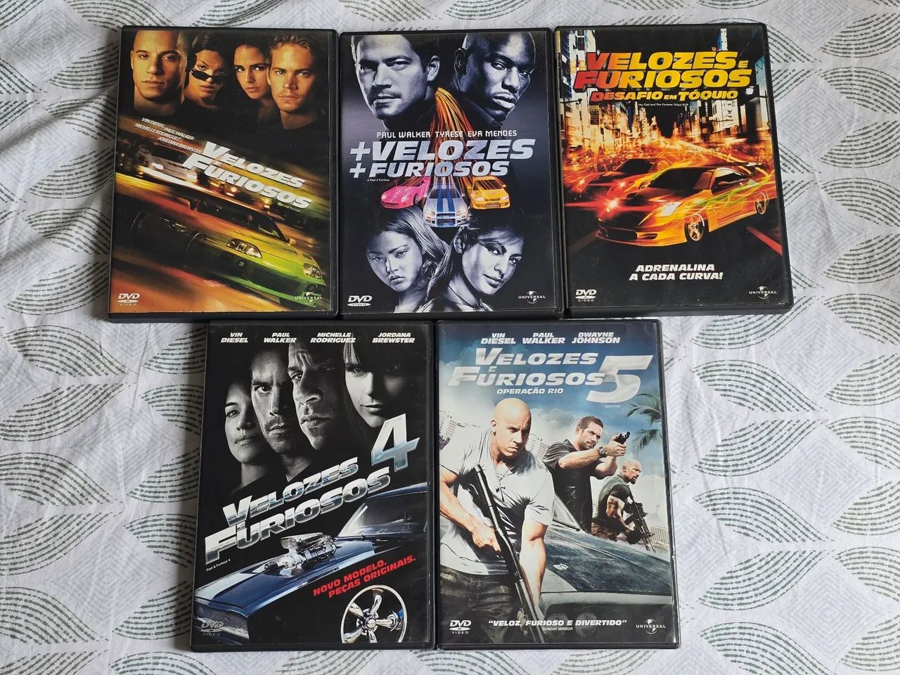 DVDs Velozes e Furiosos 