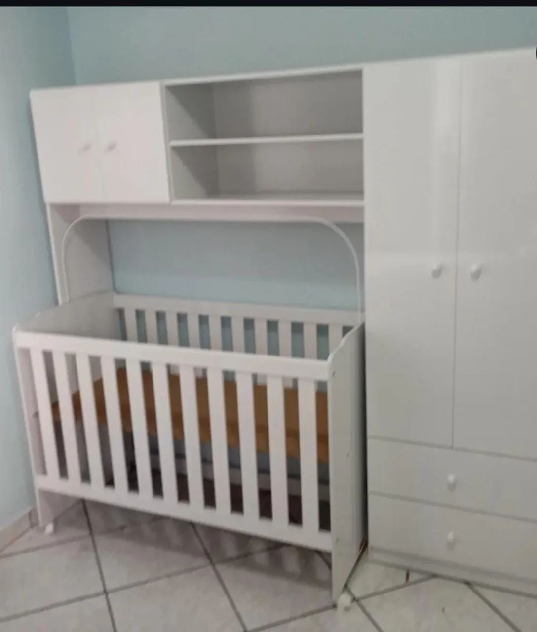 Guarda roupa e berço  - Foto 2
