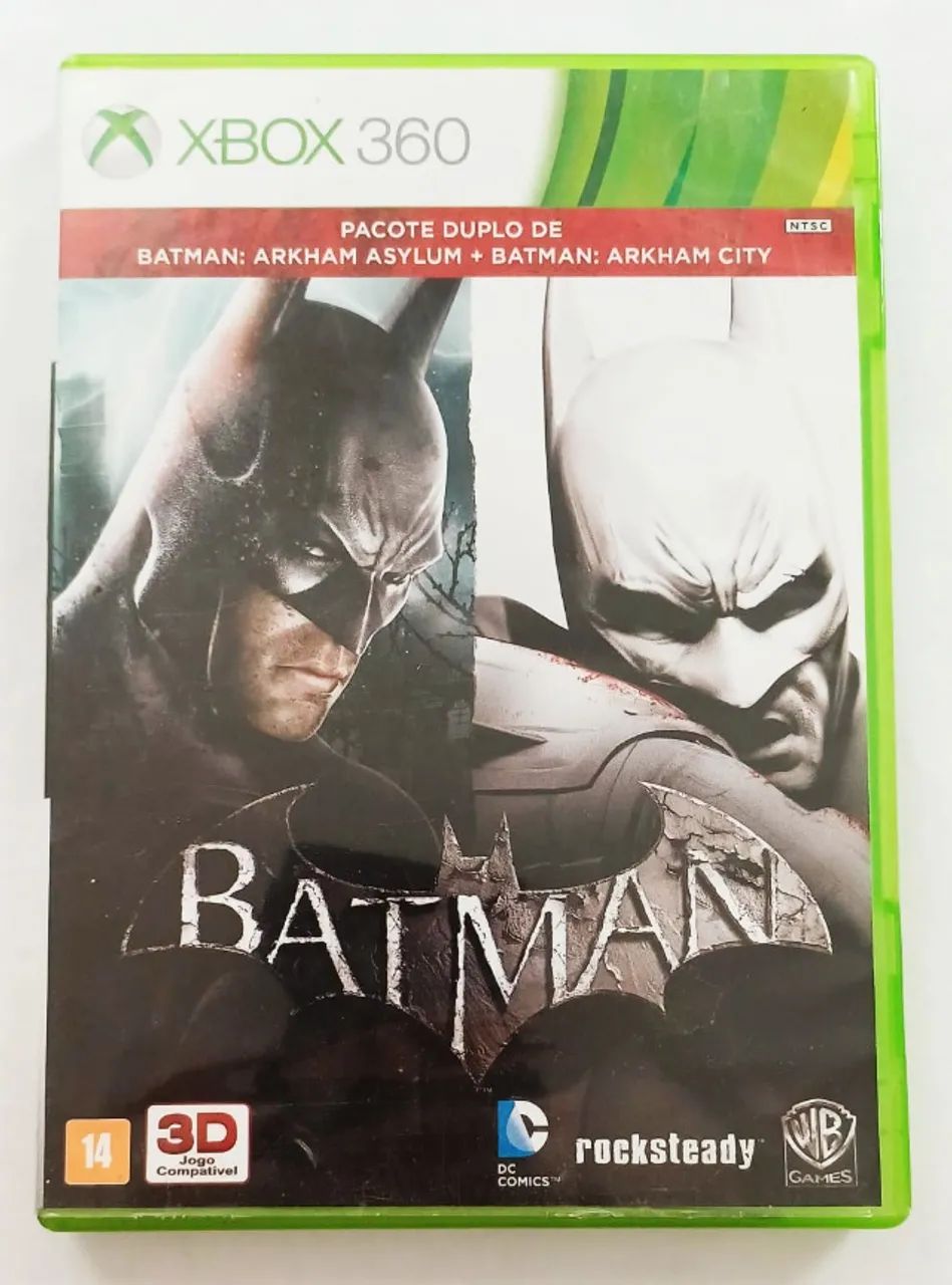 XBOX 360 - Batman - Pack com 2 Jogos