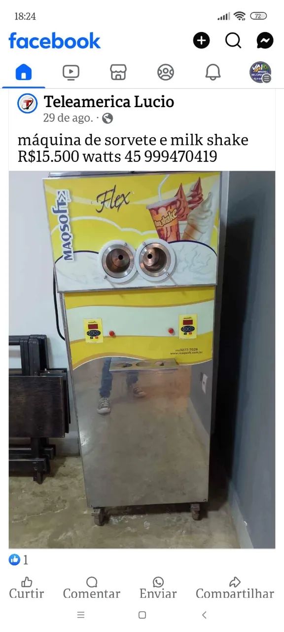 Máquina de sorvete  - Foto 2